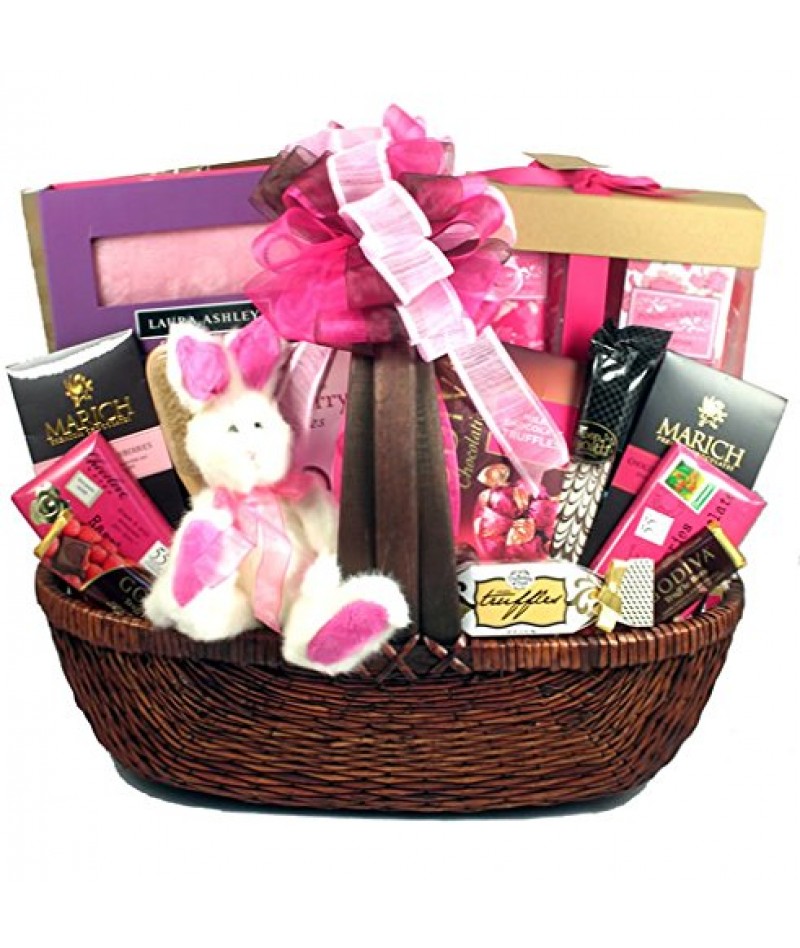 Amazing Chocolate Bath and Body Spa Gift Basket for Women or Teen Girl -Deluxe